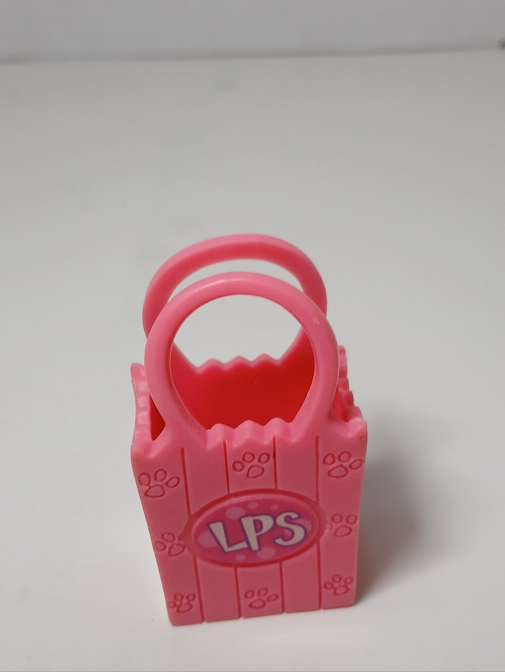 Littlest Pet Shop LPS Pink Shopping Bag Tote Pet Replacement Accessory